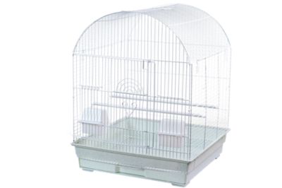 A&E Cage 18 in. x 18 in. Light Wire Top Cage, AE1818R WHITE SP