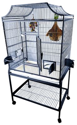 A&E Cage 32 in. x 21 in. Elegant Flight Bird Cage, Blue