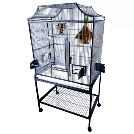 A&E Cage 32 in x 21 in Stylish Bird Cage Blue Pet Bird Cages