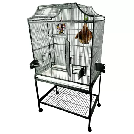 A&E Cage 32 in x 21 in Stylish Bird Cage Green Pet Bird Cages