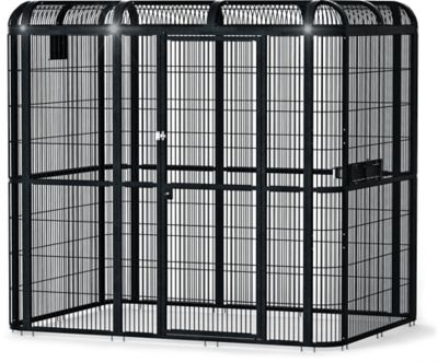 A&E Cage 85 in. Walk-In Aviary Bird Cage with 1/2 in. Bar Space