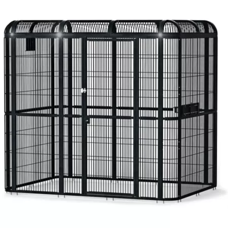 A&E Cage 85" Walk-In Aviary Bird Cage 1/2" Bar Space Pet Bird Cages