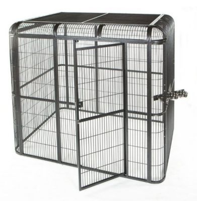 Image showing  85 in. Walk-in Aviary Bird Cage, 1/2 in. Bar Space