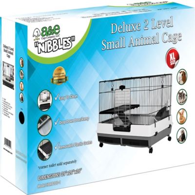 Image showing  Deluxe 2-Level Small Animal Cage, 39 in. x 26 in.