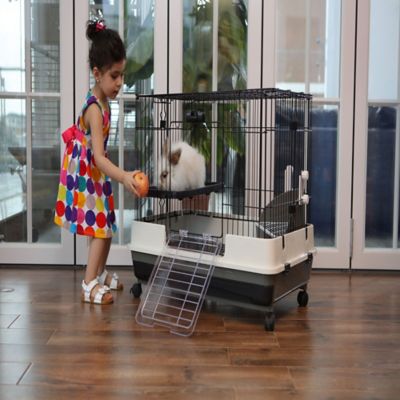 A&E Cage Deluxe 2-Level Small Animal Cage, ARB80-1