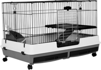 Image showing  Deluxe 2-Level Small Animal Cage, 32 in. x 21 in.
