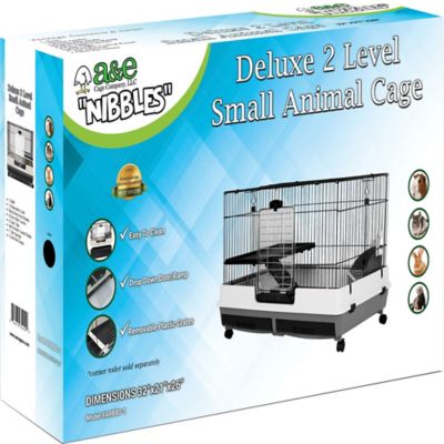 Image showing  Deluxe 2-Level Small Animal Cage, 32 in. x 21 in.