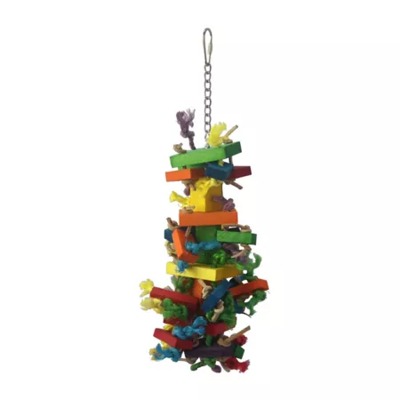 A&E Cage Happy Beaks Small Cluster Blocks Bird Toy Pet Bird Toys