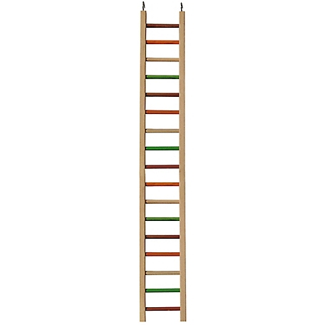 A&E Cage Happy Beaks Wooden Hanging Ladder, HB46420