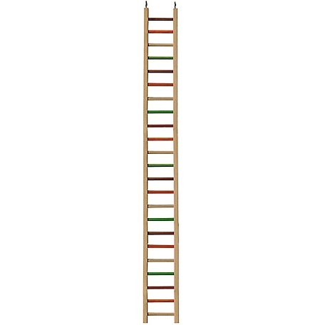 A&E Cage Happy Beaks Wooden Hanging Ladder, HB46421