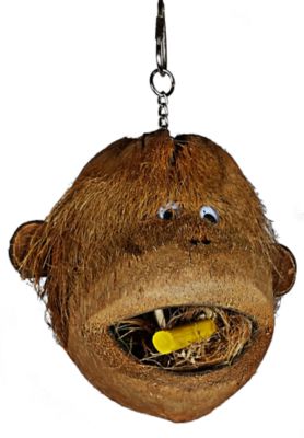 A&E Cage Happy Beaks Coco Monkey Bird Toy