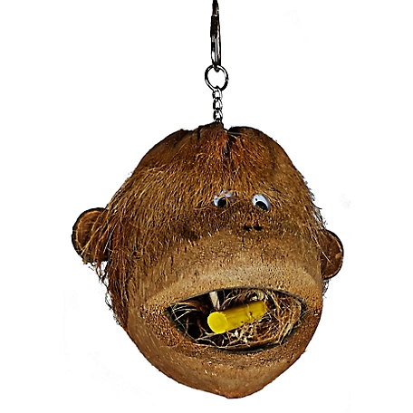 A&E Cage Happy Beaks Coco Monkey Bird Toy