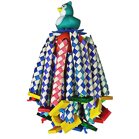 A&E Cage Happy Beaks Palm Star Stacker Bird Toy