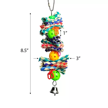 A&E Cage Happy Beaks Hanging Bird Finger Trap Pet Bird Toys