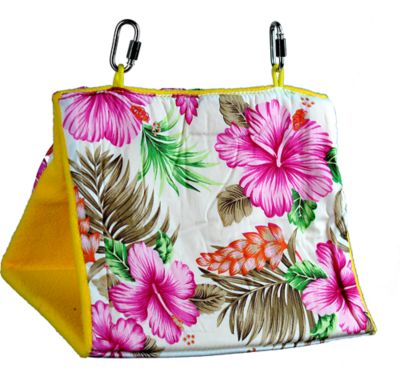 Image showing  Large Soft-Sided Fleece Tent Bird Bed