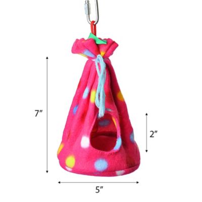 Image showing  Medium Fleece Teepee Bird Bed