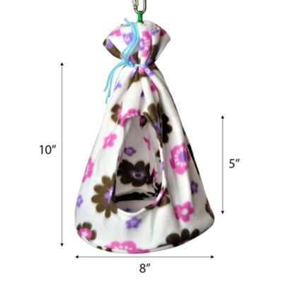 Image showing  XL Fleece Teepee Bird Bed