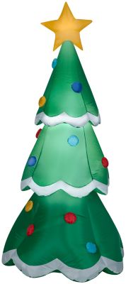 Gemmy Airblown Outdoor Inflatable Christmas Tree, 84 in.