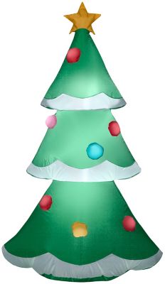 Gemmy Airblown Outdoor Inflatable Christmas Tree, 48 in.