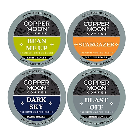 Copper Moon Coffee Single Serve Coffee Pods for Keurig K-Cup Brewers, Discovery pk., 292282
