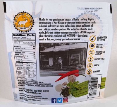 Image showing  Elk Jerky Character Bag, 2.1 oz.