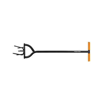 Fiskars 11.5 in. Extended Reach Manual Tiller