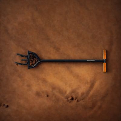 Image showing  11.5 in. Extended Reach Manual Tiller