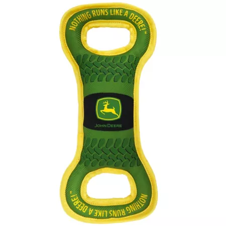 Pets First John Deere Nylon Tug Dog Toy Dog Squeaky Toys