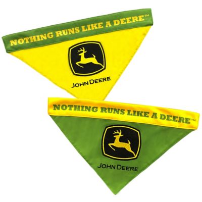 Pets First John Deere Reversible Pet Bandana