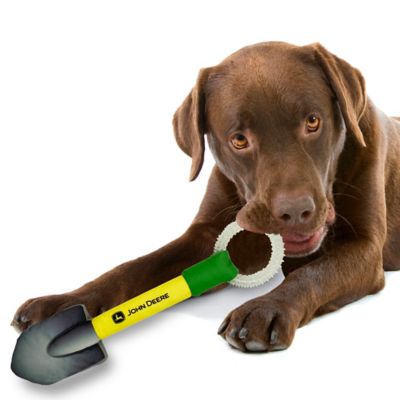 Image showing  John Deere Shovel Plush Dog Toy