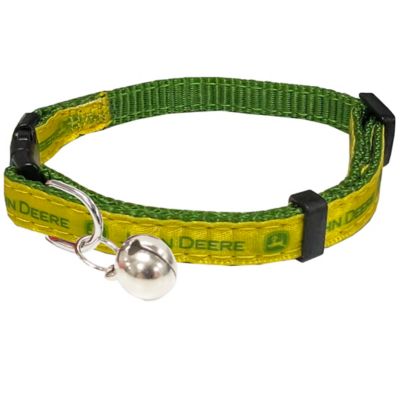 Pets First John Deere Satin Cat Pet Collar