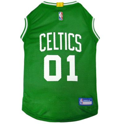 Pets First Boston Celtics Basketball Mesh Pet Jersey