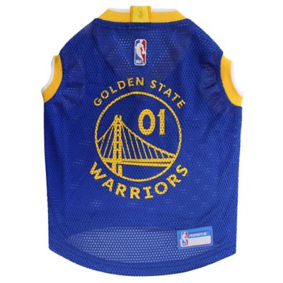 Pets First Golden State War Basketball Mesh Pet Jersey