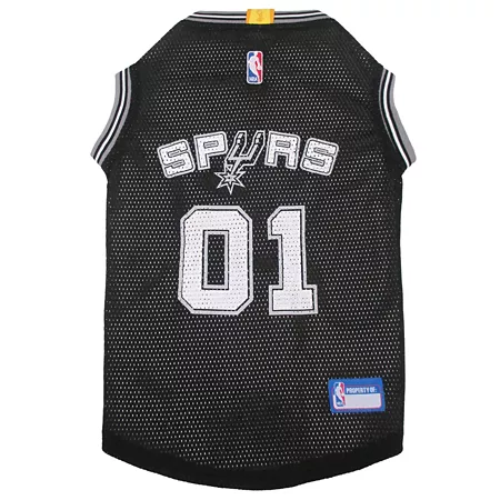 Pets First San Antonio Spurs Pet Mesh Basketball Jersey Dog Jerseys