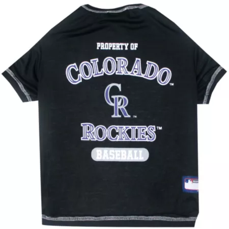 Pets First Colorado Rockies Pet T-Shirt Dog Shirts