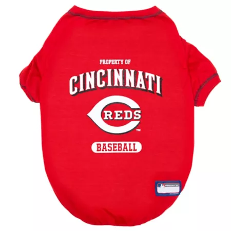 Pets First Cincinnati Reds Pet T-Shirt Dog Shirts