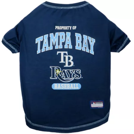 Pets First Tampa Bay Rays Pet T-Shirt Dog Shirts