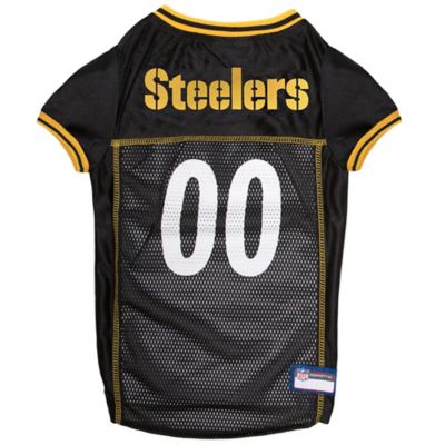 Pets First NFL Pittsburgh Steelers Mesh Pet Jersey