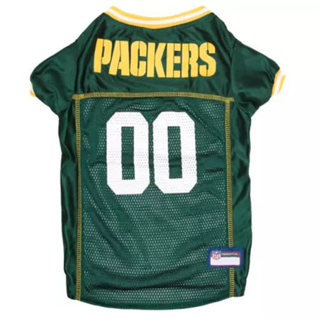 Pets First NFL Green Bay Packers Mesh Pet Jersey Dog Jerseys