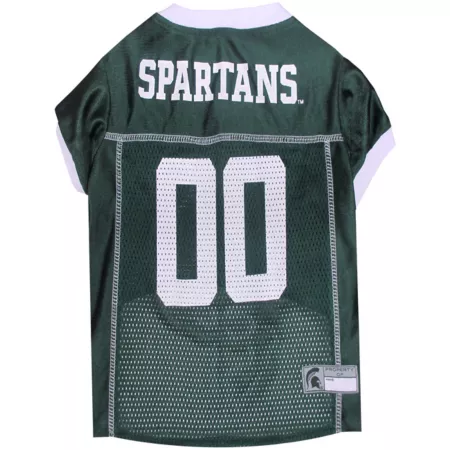 Pets First Michigan State Mesh Pet Jersey Dog Jerseys