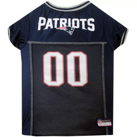 Pets First NFL New England Patriots Pet Mesh Jersey Dog Jerseys