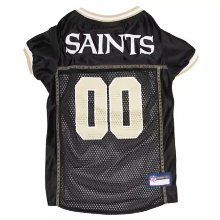 Pets First NFL New Orleans Saints Mesh Pet Jersey Dog Jerseys