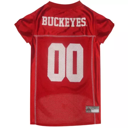 Pets First Ohio State Mesh Pet Jersey Dog Jerseys