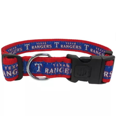 Pets First MLB Texas Rangers Pet Collar Dog Basic Collars