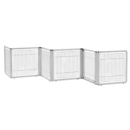 Richell Convertible Elite Pet Gate & Crate, 6-Panel, 31.5 in. H