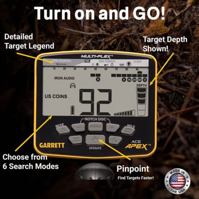 Image showing  Ace Apex Metal Detector