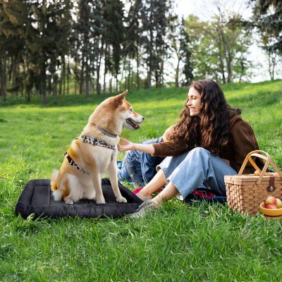 Image showing 5 th Precious Tails Xtra Tuff Chew and Water-Resistant Dog Crate Mat