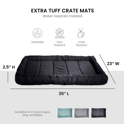 Image showing  Xtra Tuff Chew- and Water-Resistant Dog Crate Mat