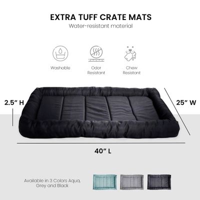 Image showing  Xtra Tuff Chew- and Water-Resistant Dog Crate Mat