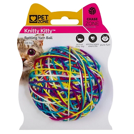 Pet Zone Yarn Ball Cat Toy